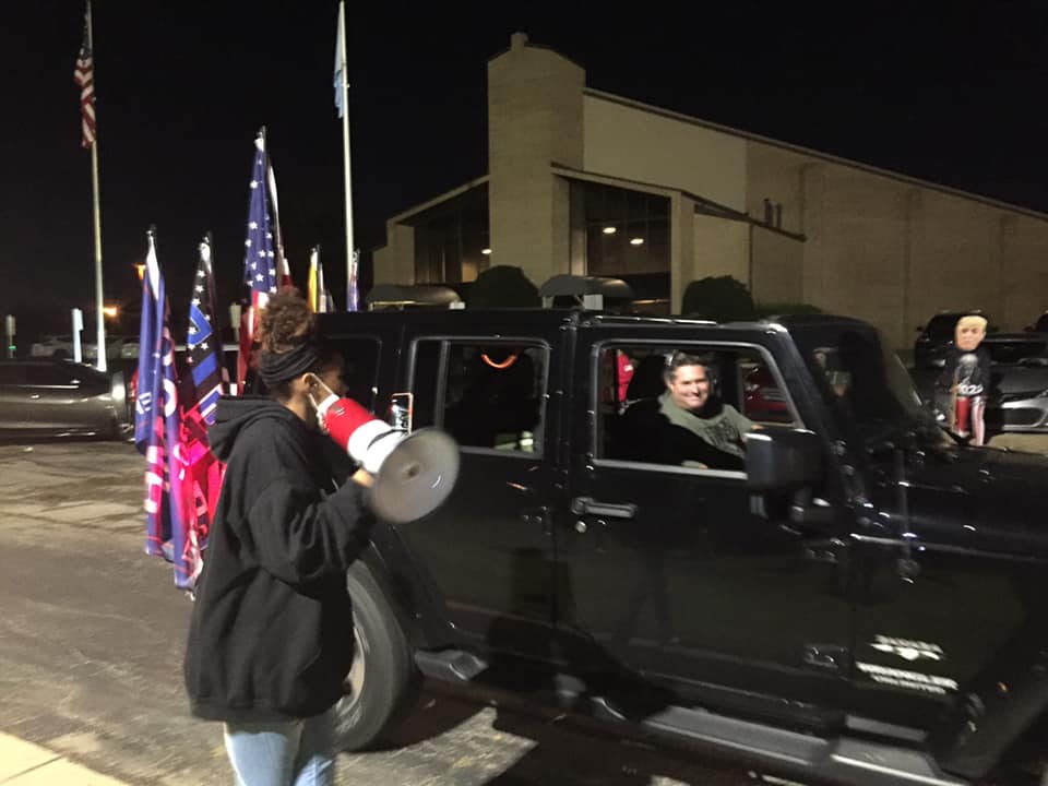 photo from gun-toting political rally held at Higher Plain Baptist Church, Oklahoma City