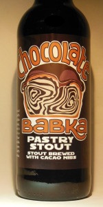 IMAGE: bottle of Chocolate Babka beer